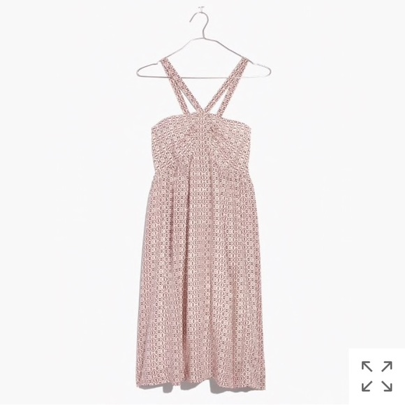 NEW • Madewell • Silk Convertible Halter Dress - Picture 4 of 6